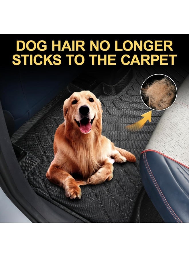 Floor Mats for BYD Leopard 8 (7 Seater) 2023-2026, 4-Piece Set, All Weather Waterproof TPE Trunk Mat (7 Seater DENZA B8) - Image 4
