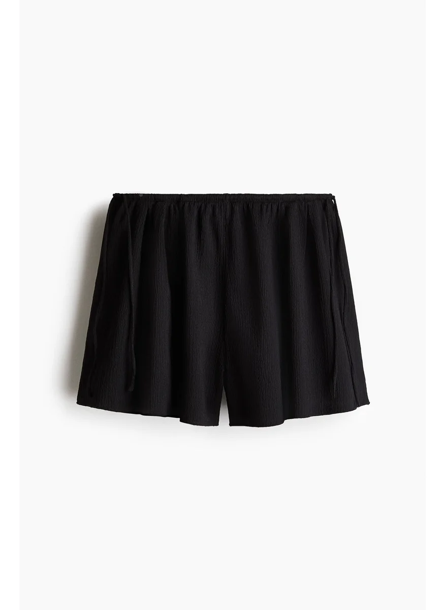 اتش اند ام Crinkled Jersey Shorts