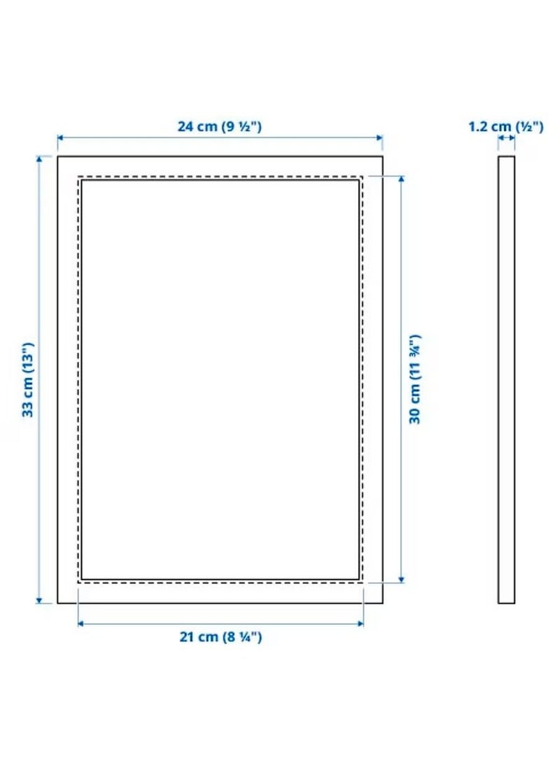 FISKBO - Photo frame white 21x30 cm - Image 1