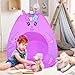 Lucky castle Kids Play Tent Lucky Castle Pop Up Tent for Kid Cute Tent for Boys and Girls Indoor Outdoor Play Tent with Storage Bag Perfect Kids GiftPurple Unicorn - Image 4