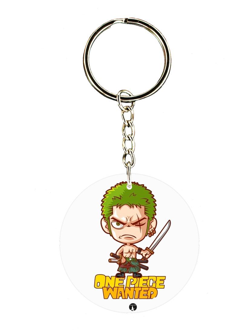RKN The Anime One Piece Double Side Printed Keychain