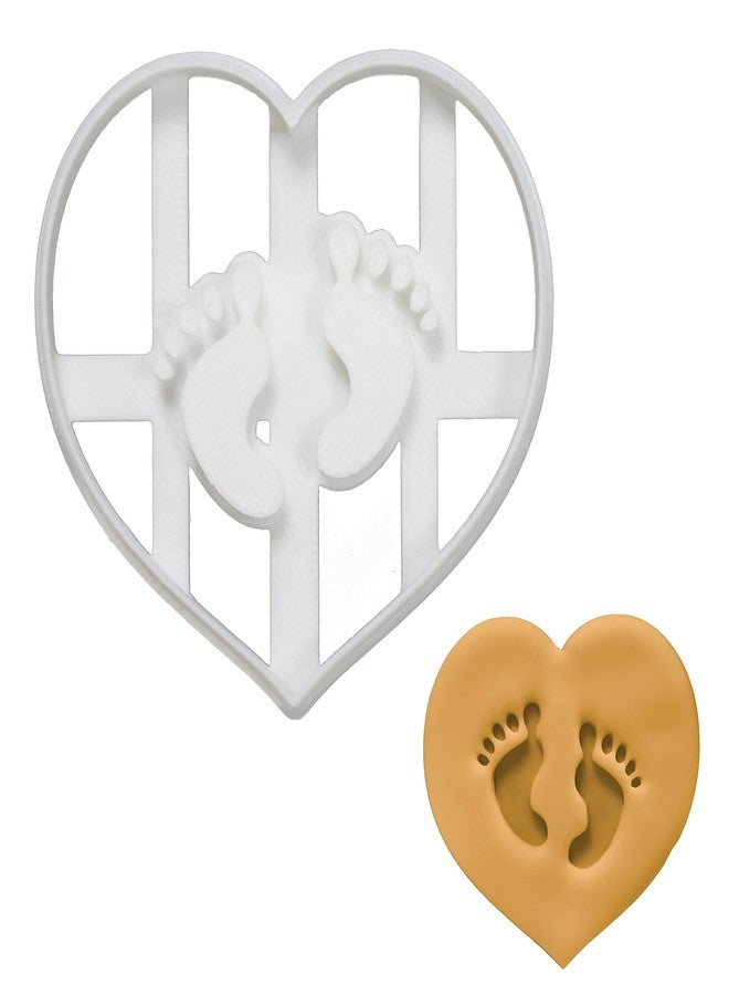 Bakerlogy Baby Footprints cookie cutter, 1 piece - Bakerlogy - Image 1