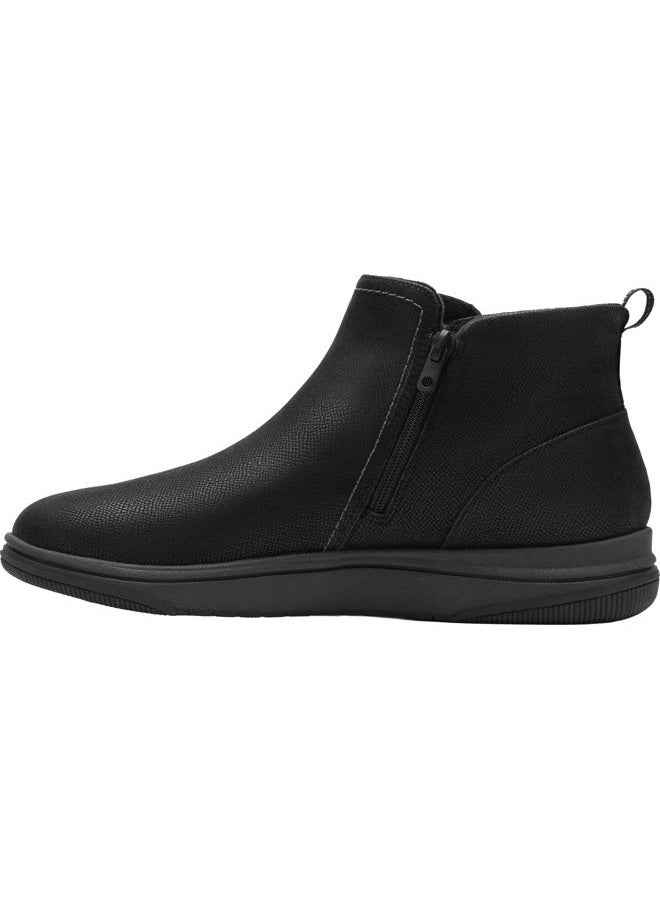 clarks ديربي بريس للنساء، قماش أسود، 8 - Image 3