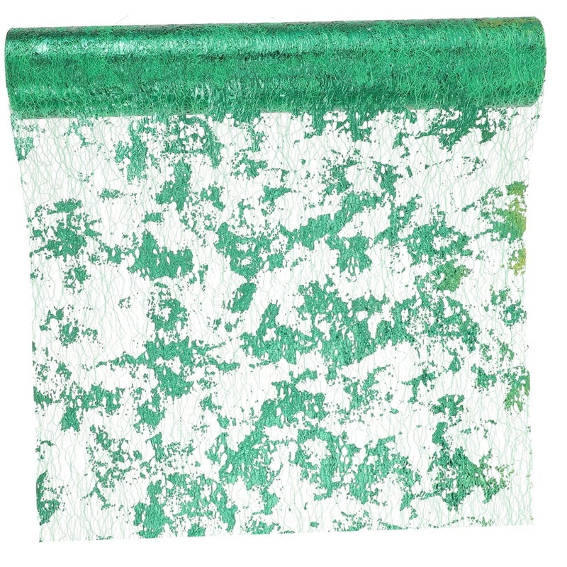 Grass Green Wear Resistant Gauze Table Runner For Wedding Home Hotel Dining Table Decoration - Image 2