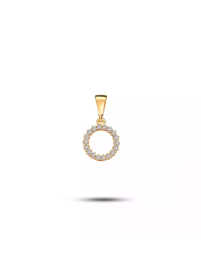 Ruby Art Gold 18K Pure Gold Pendant for girl - 0.73 Gram - Image 1