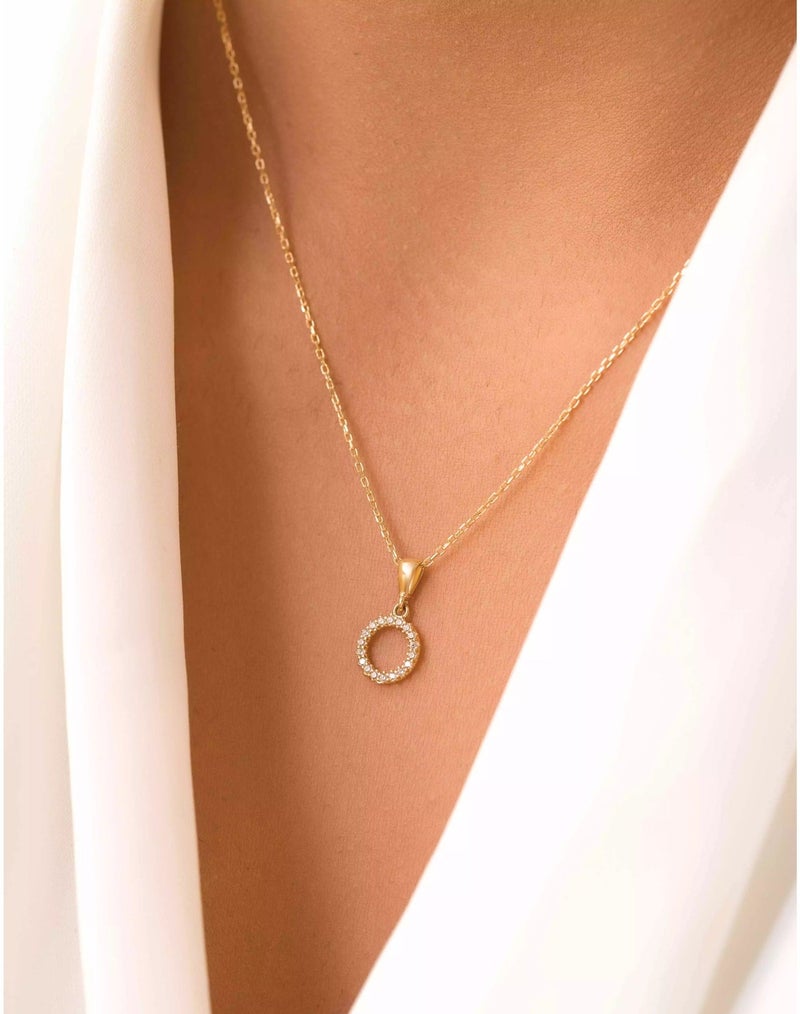 Ruby Art Gold 18K Pure Gold Pendant for girl - 0.73 Gram - Image 2