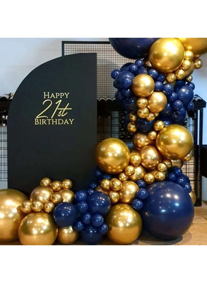 Navy Blue Balloons with Different Sizes, Navy Blue Balloon Garland Arch Kit for Birthday Party, Graduation, Baby Shower, Wedding Decoration - Image 4