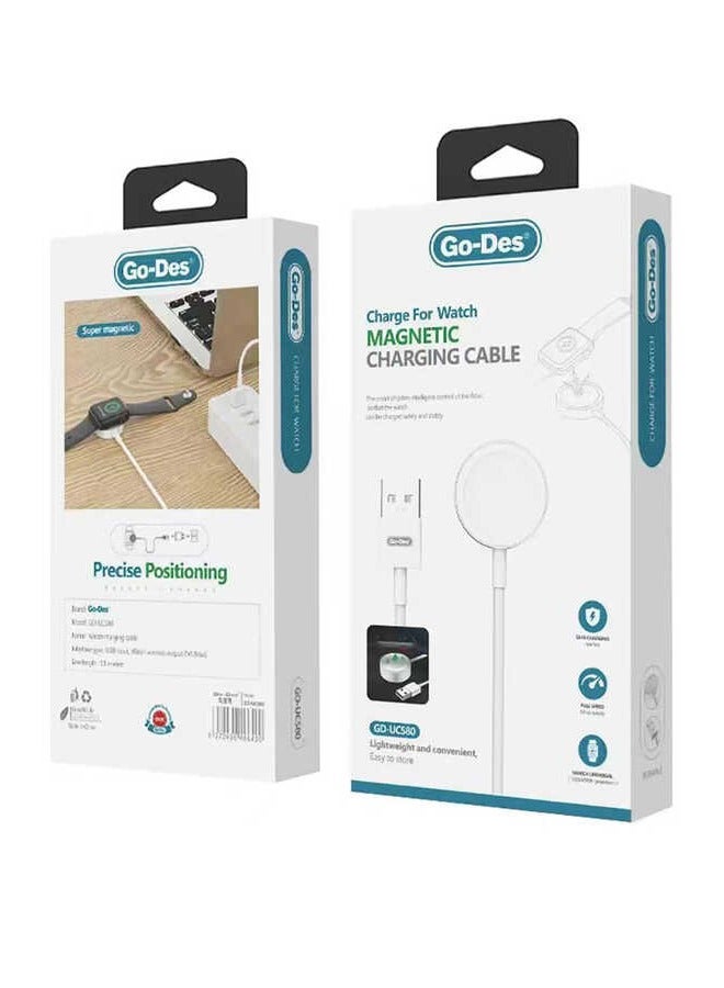 GO-DES Apple Watch Series Smart Watch Wireless USB Charging Cable(GD-UC580) - Image 2