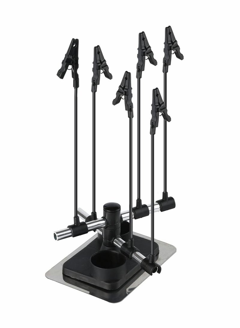 Excefore Model Painting Stand Base Holder, Airbrush Hobby Model Parts Holder  - Image 1
