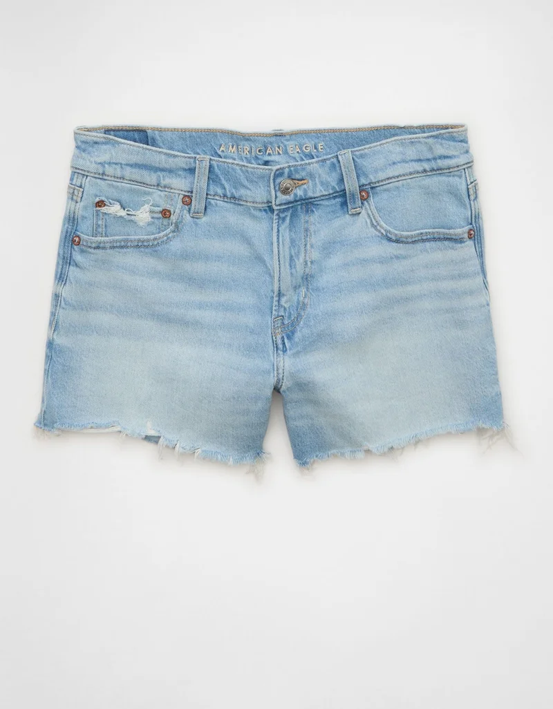 American Eagle  AE Stretch Low-Rise Ex-Boyfriend Short for Women | Best Price UAE