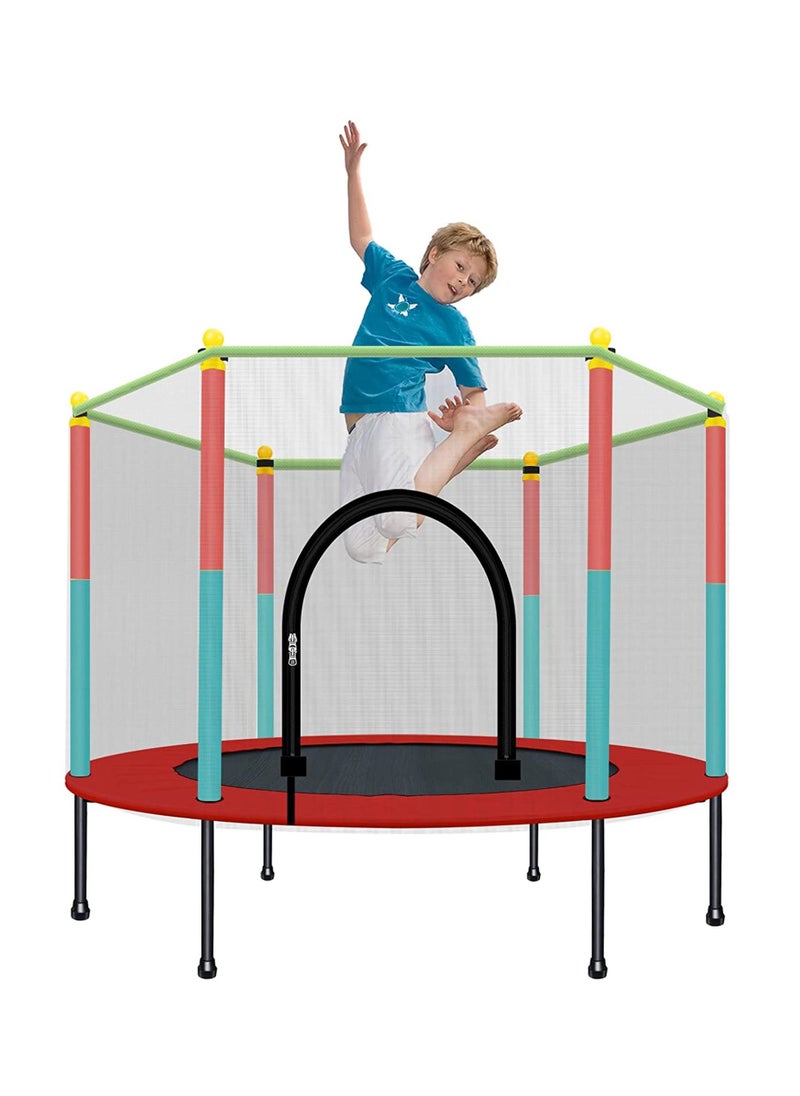 DubaiGallery - Kids Bouncer Baby Jumper Indoor Trampoline Baby Children Bouncers with Guardrail Fitness Adult Trampoline Kid Jumpers - Image 1