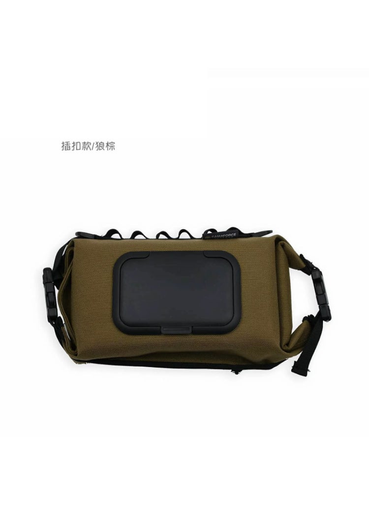 Outdoor Portable Wet Tissue Box Oxford Cloth Waterproof Tissue Bag Korean Camping Paper Box Punch-free Tissue Hanging Bag Dark Khaki Dark Khaki - pzsku/ZA15D990D748A859470B1Z/45/_/1720111444/064bbc3a-8cbf-42c1-a3e2-58a0b0463afc