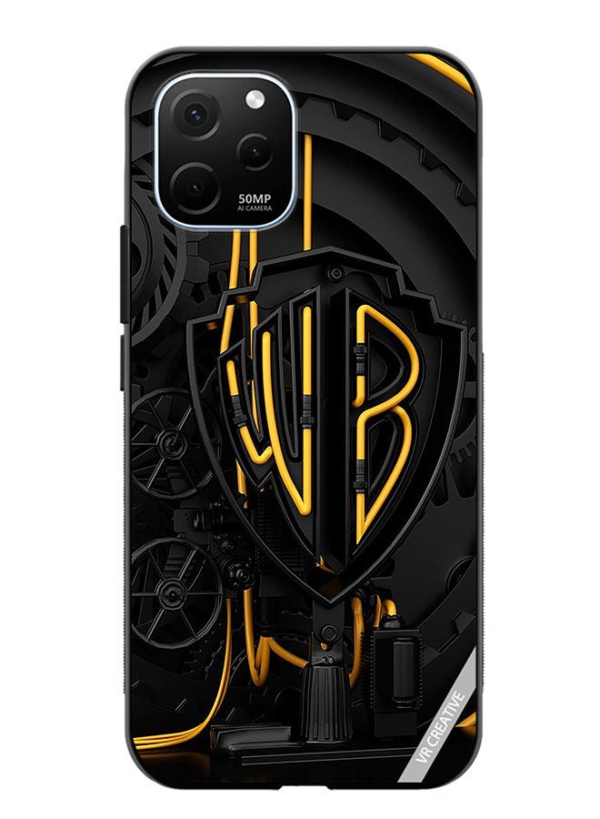 VR CREATIVE Protective Case Cover For Huawei Enjoy 50z Warner Bros Logo Design Multicolour - Image 1
