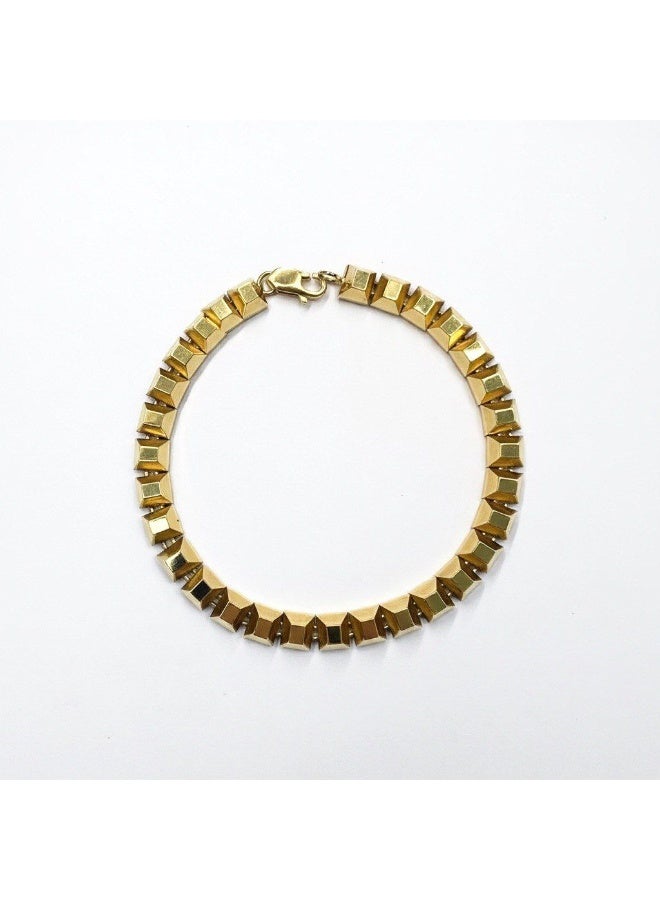 Ruby Art Gold 18K Real Gold Bracelet for women  -  15.13 Gram - Image 1