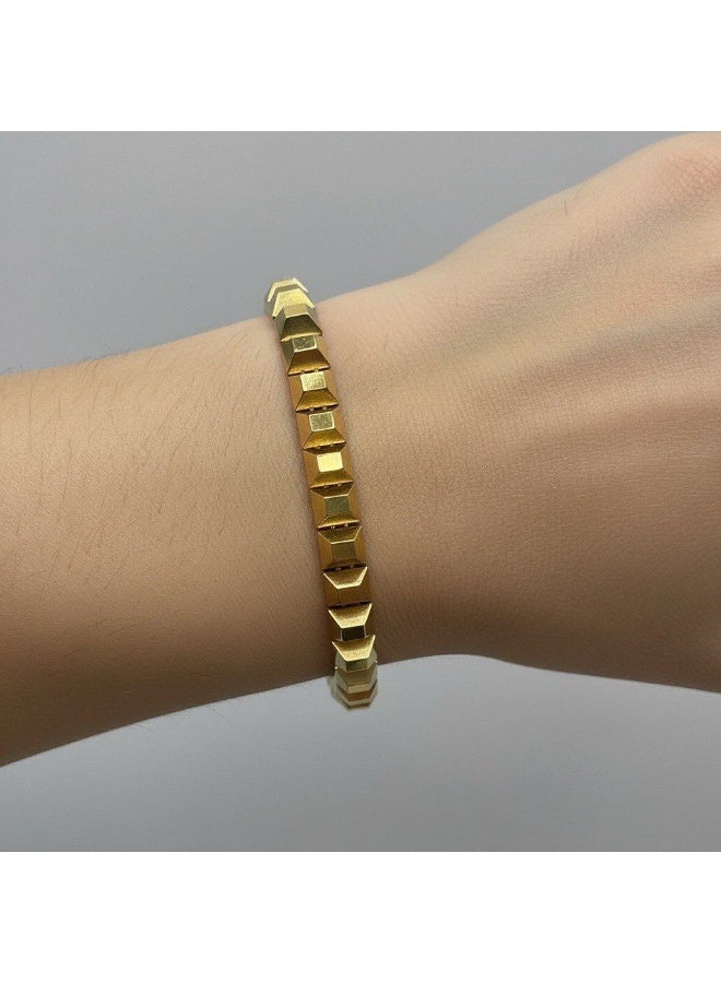 Ruby Art Gold 18K Real Gold Bracelet for women  -  15.13 Gram - Image 2
