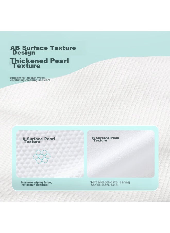Sometimes, Disposable Bath Towels, Thick Large Pearl-textured Face Towels, Portable Travel Non-compressed Large Bath Towels, 5 Pieces - Image 3