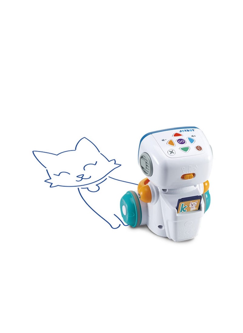 vtech - JotBot | Drawing & Coding Robot | Kids Learning STEM Toy | Smart Drawing Robot, AI Artwork, Suitable for Boys & Girls 3, 4, 5 Years+ - Image 1