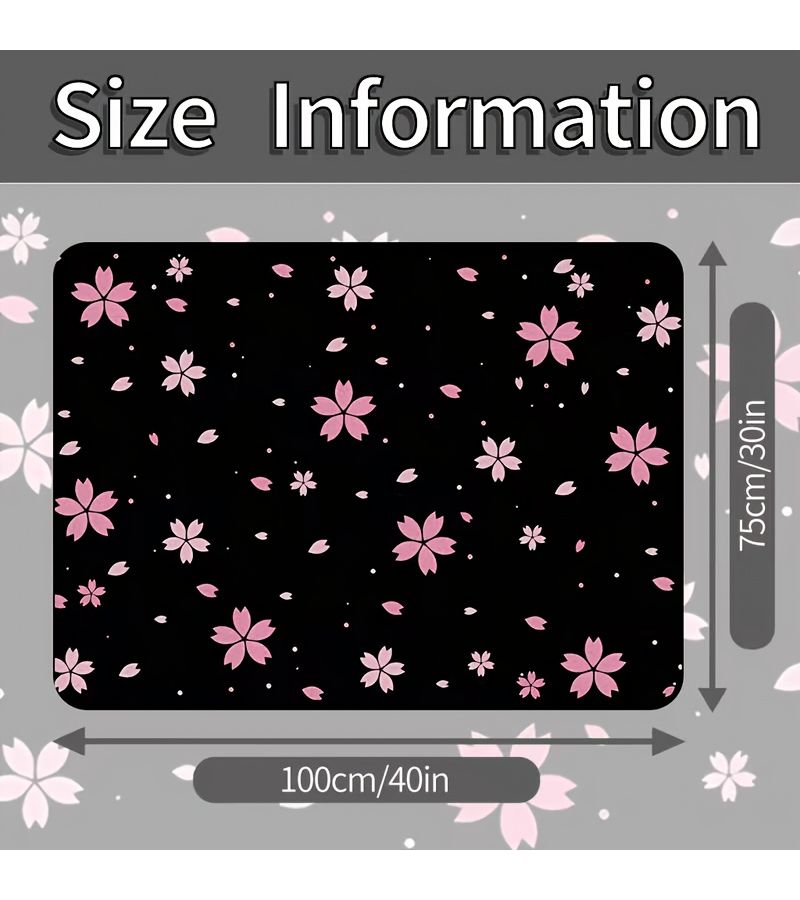A Durable Universal Car Trunk Mat Floral Print Pattern Suitable For All Vehicles Easy To Clean Compatible With Sedans SUVs And Off Road Vehicles - Image 2
