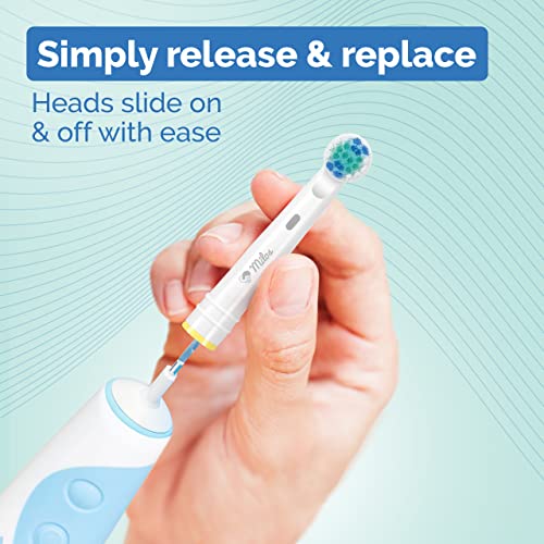Milos Toothbrush Head Compatible with Oral B - 16 Pack Milos Replacement Electric Toothbrush Heads Deep and Precise Cleaning Brush Heads Toothbrush Heads Compatible with Oral B Braun - Image 5