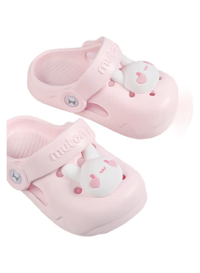 Shepherd Boy Mutong Children'S Slippers, Summer Boys' Sandals, Soft-Soled Girls' Cartoon Bath Shoes, Infant Home Shoes, Milk Dragon Green, Size 180 - Image 2