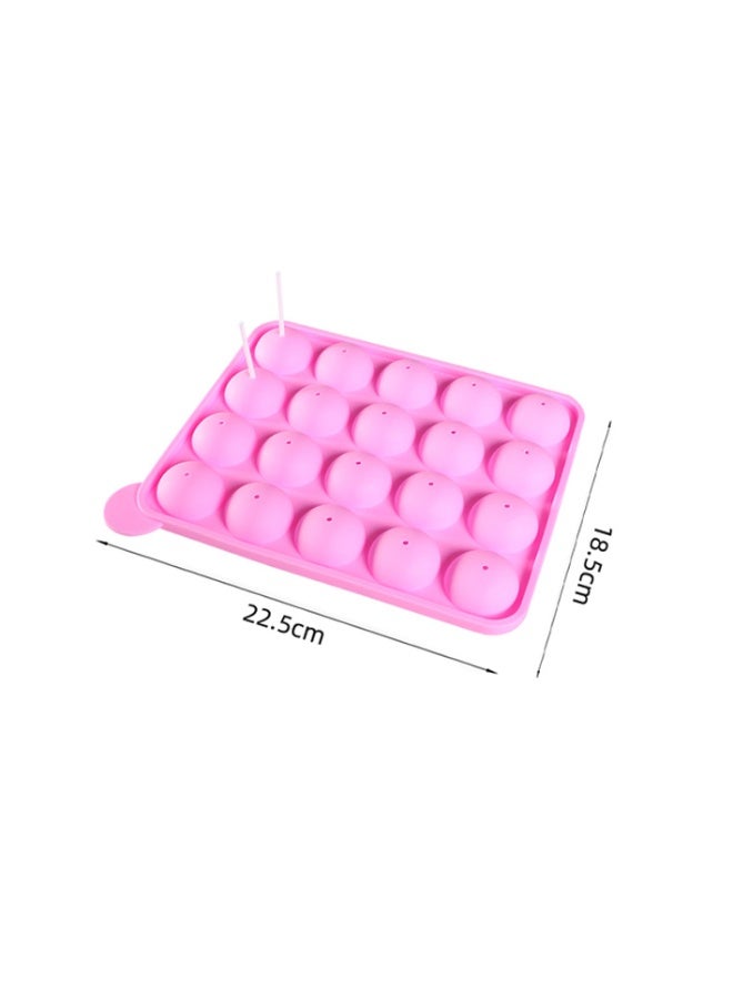 Silicone mold for making cake pops – Cake ball mold for hard candy, chocolate and jelly - Image 4