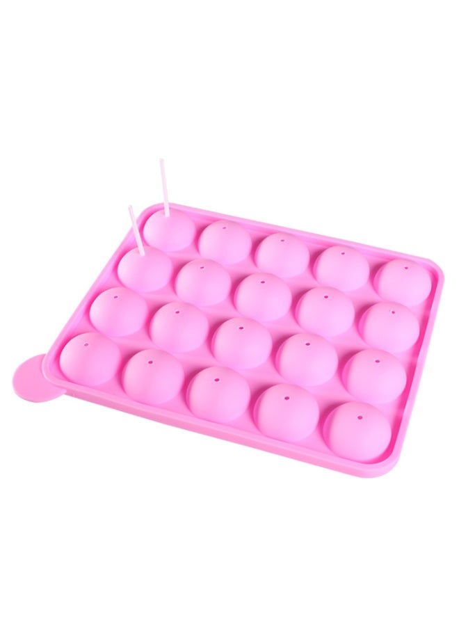 Silicone mold for making cake pops – Cake ball mold for hard candy, chocolate and jelly - Image 2