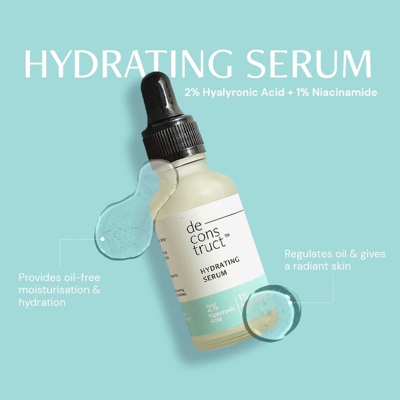 Deconstruct Deconstruct Daily Glow Combo  10 Niacinamide  03 Alpha Arbutin and 2 Hyaluronic Acid  1 Niacinamide  For All Skin Types  30ml each  Pack of 2  - Image 5