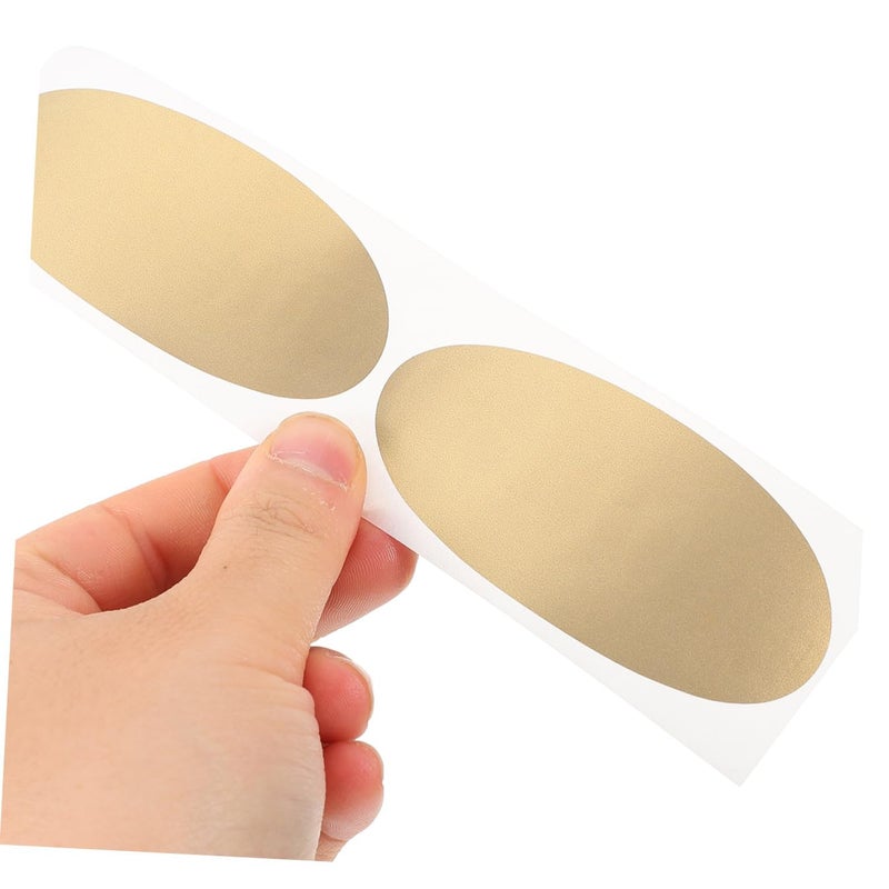 Scratch Off Stickers Game 50pcs Circle Labels with Gold Silver Coating Film - Image 5