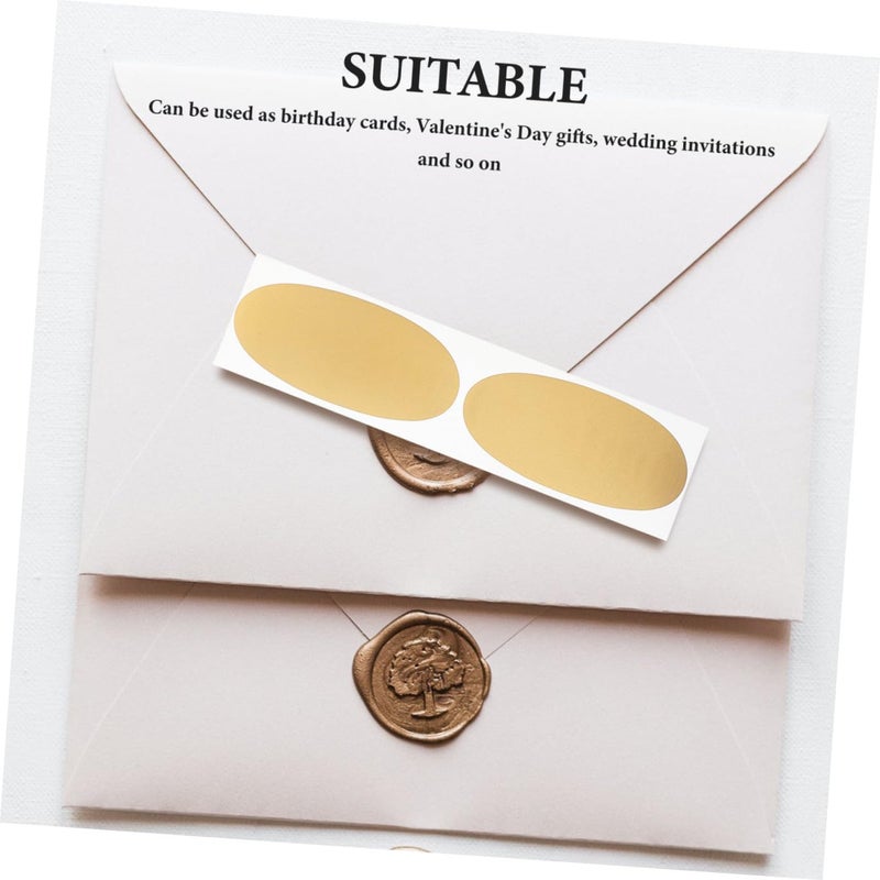 Scratch Off Stickers Game 50pcs Circle Labels with Gold Silver Coating Film - Image 4