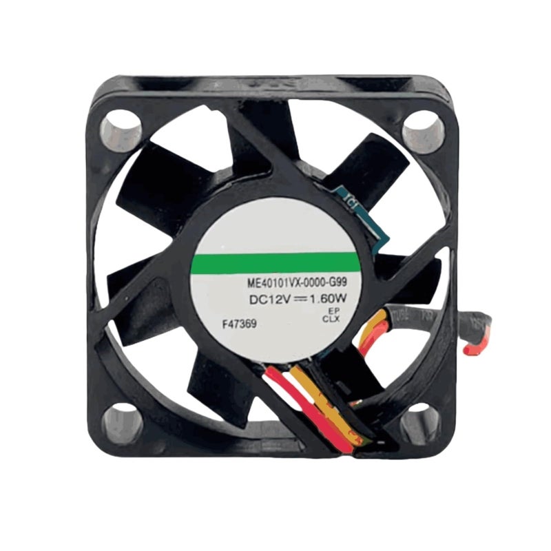 40x40x10mm 12V DC 3 Wire 1 6W Cooling Fan ME40101VX 0000 G99 - Image 2