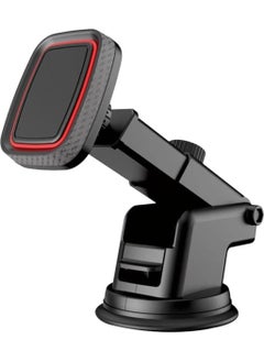 Velliw In-Car Phone Holder with Suction Cup Strong Magnet 360 Degree Rotating Head Adjustable Length  - Image 1
