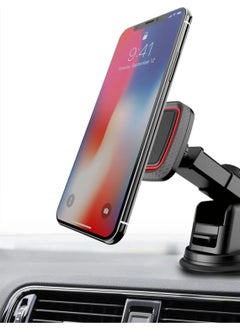 Velliw In-Car Phone Holder with Suction Cup Strong Magnet 360 Degree Rotating Head Adjustable Length  - Image 3