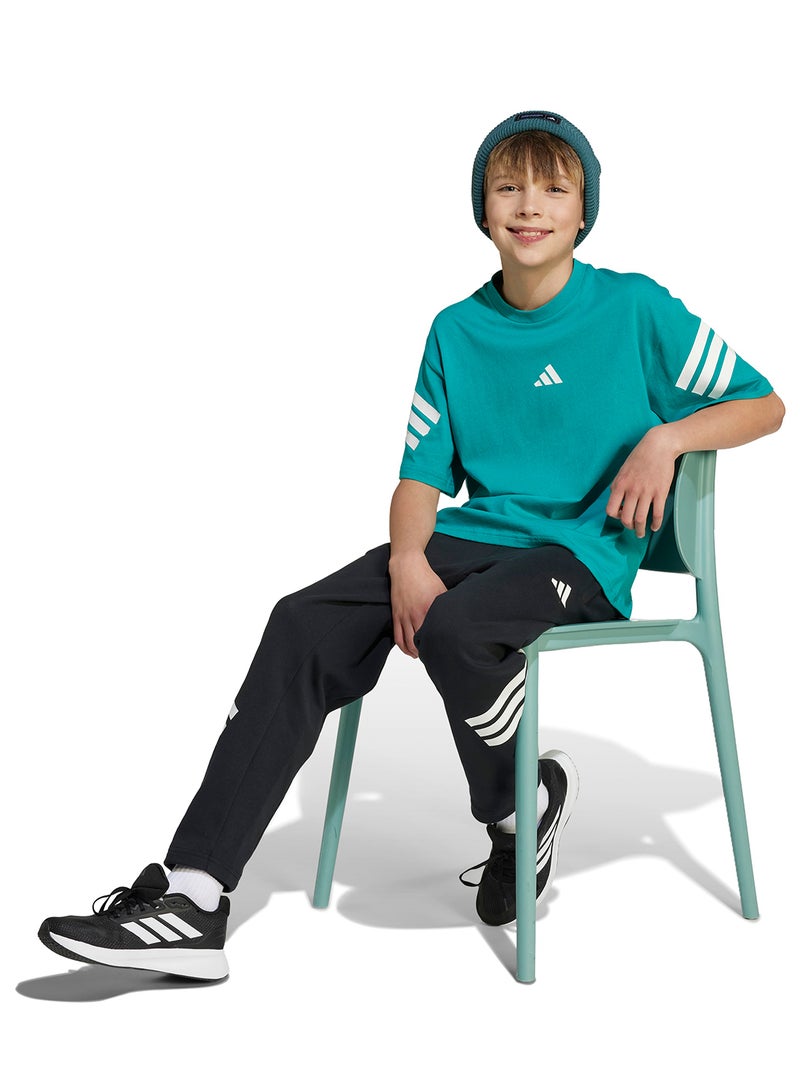 Adidas Youth Future Icons 3 Stripe T-Shirt  - Image 5