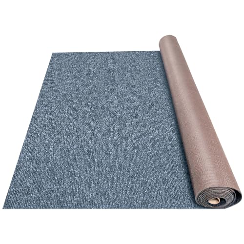 Happybuy 6 ft x 13 ft Grey Marine Carpet for Boats Waterproof - 0.18" Thick Indoor Outdoor Rug Carpet Roll for Home Patio Porch Deck - Image 1