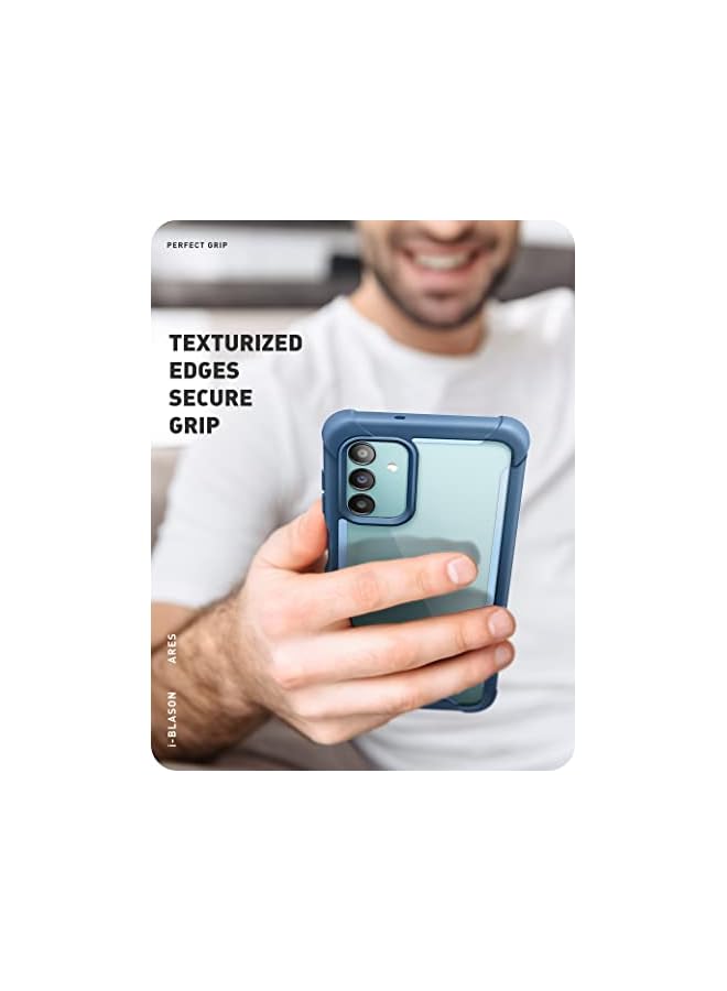 I-blason Ares Lite Series Case for Samsung Galaxy A13 5G (2021 Release), Slim Protective Clear Case with Shockproof Bumper (Azure) - Image 3