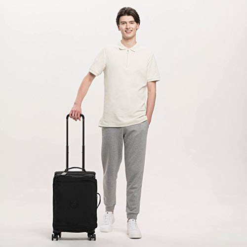 KIPLING KIPLING حقائب كيبلينغ سبونتانياس ذات العجلات الناعمة، قفل مقبول من TSA مدمج، أسود نوار، حقيبة يد 21، KI5508 - Image 4