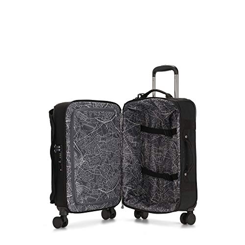 KIPLING KIPLING حقائب كيبلينغ سبونتانياس ذات العجلات الناعمة، قفل مقبول من TSA مدمج، أسود نوار، حقيبة يد 21، KI5508 - Image 3