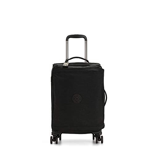 KIPLING KIPLING حقائب كيبلينغ سبونتانياس ذات العجلات الناعمة، قفل مقبول من TSA مدمج، أسود نوار، حقيبة يد 21، KI5508 - Image 1