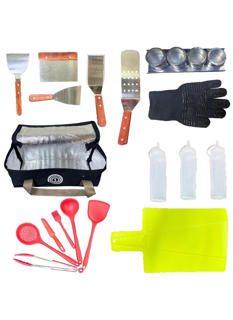 21 Pieces Full BBQ Tools Set For Outdoor Camping And Grill With Storage Bag - pzsku/ZA15E79576C6AB2EC2F0BZ/45/_/1697733779/f8c2d34a-ca42-436b-9a5d-67c1ea96dbba