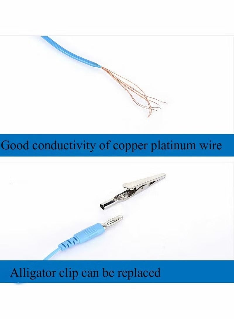 6 PCSStatic Ring Antistatic Wrist Strap Wired Anti-static Wrist Strap Anti-static Bracelet Static Belt Wrist Strap Adjustable Esd Wrist Band Fits for Working On Sensitive Electronic Devices  - Image 4