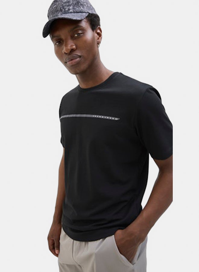 JACK & JONES JACK & JONES Mens Fusion Full Branding Tee Crew  - Image 3