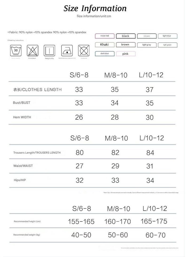 طقم يوغا نسائي بطول كامل وسحاب - أكمام طويلة وبنطال، ملابس رياضية مرنة وضيقة مثالية لليوغا والجيم والتمارين الخارجية - Image 2