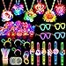 iRugosa hapfyer 124PCS Halloween Party Favors for Kids Glow in the Dark Toys Bulk for Halloween Treat Bags Goodies Bags FillersHalloween Gifts Party Supplies - Image 3