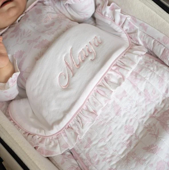 Little IA Birdsong Welcome Home Baby Deluxe Set Pink
