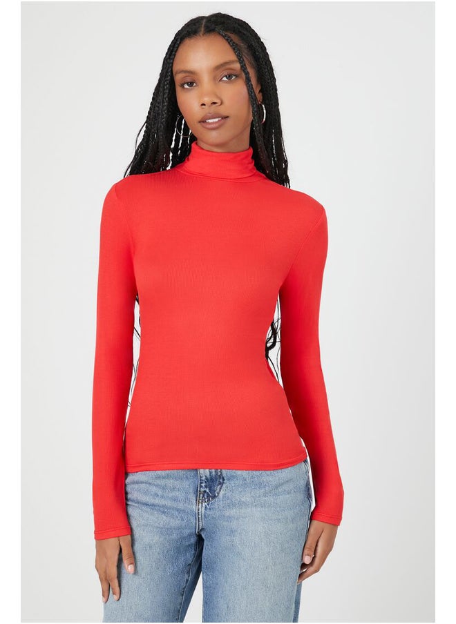 FOREVER 21 Turtleneck Long-Sleeve Top  - Image 2
