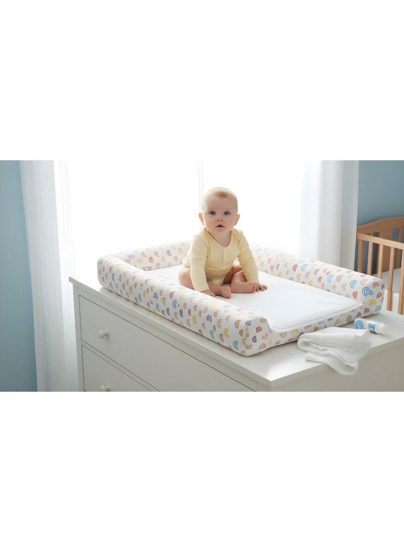 Mamas One Baby Changing Mat with Safety Strap and Soft Removable Cover - Image 2