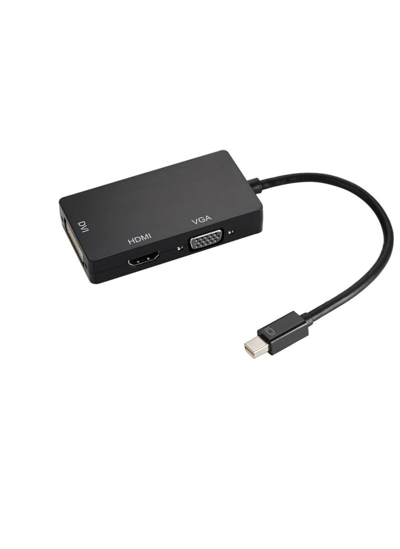 ماركة غير محددة - محول Mini DisplayPort DP إلى HDMI وVGA وDVI لجهاز Microsoft Surface Pro 1 و2 و3 و4 - Image 1