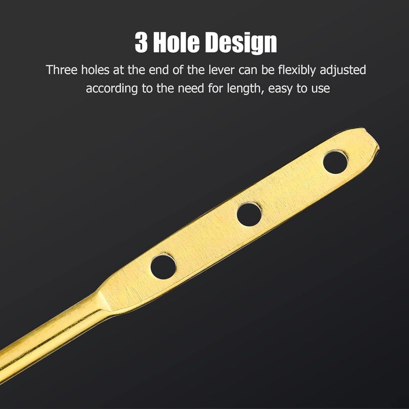 Ancable for TOTO Toilet Handle Replacement Parts Kit, Universal THU068#CP Trip Lvr for St743S Side Mount Toilet Flush Tank Lever Handle for TOTO Kohler Toilet Tank, 1-Pack Copper Lever - Image 3
