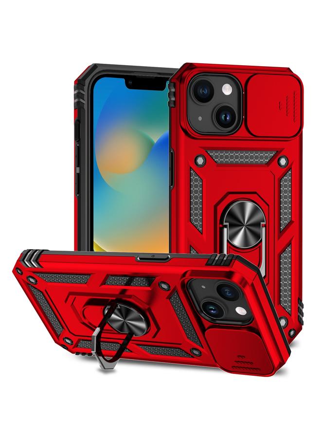 اس-توب جراب هاتف iPhone 15 Plus مع حامل كاميرا منزلق - Image 1