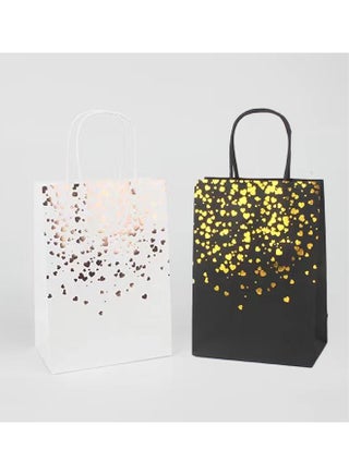 24 Pieces Party Favor Bags,Shopping Bag,Party Bags For Kids, supplies Snack candy Gift Bag Food Bags,Double-Sided Bags For Birthday Wedding Celebrations Party Favors  22*16*8 - view 2